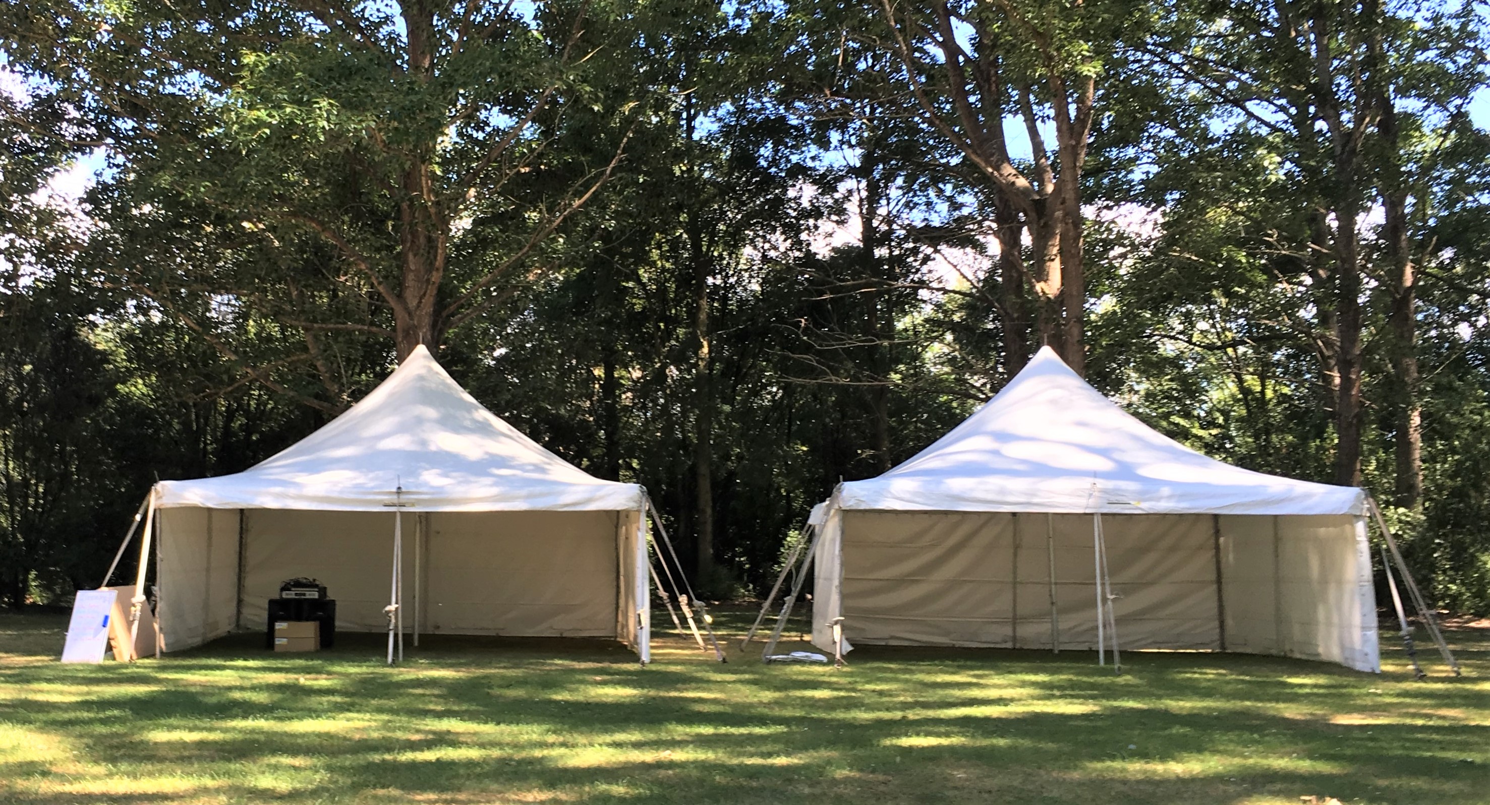 Marquee Hire Christchurch Peg and Pole Marquee and party hire